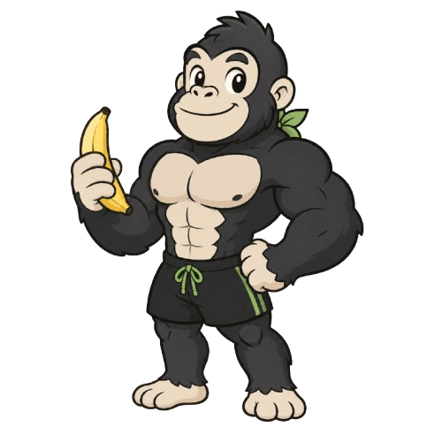 Gori, the cool ape who helps you hit your calorie goal
