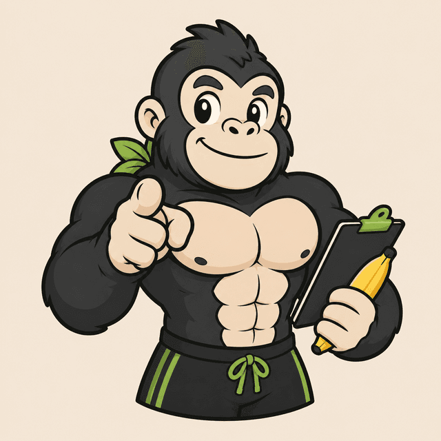 Gori pointing at you to start logging
